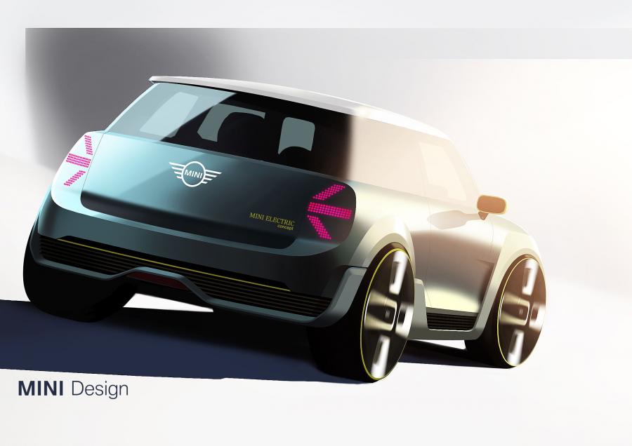 Эскиз Mini Electric Concept 2017 года  (фото 20 из 47)